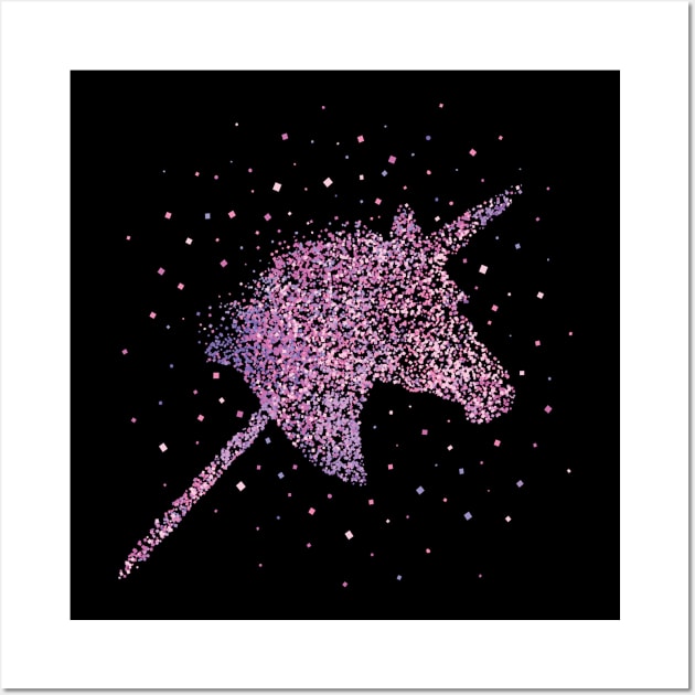 Hobby Horse Hobby Unicorn Wall Art by Kater Karl